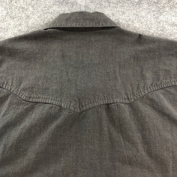 Howler Bros Heed The Call Mens Shirt L Grey Cotton Short Sleeve - Picture 14 of 16